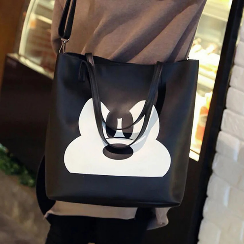 Women Mickey minnie Messenger bag Pattern Handbag PU Leather Women Big shopping bag Ladies Shoulder Bags Bolsas Feminina
Women Mickey minnie Messenger bag Pattern Handbag PU Leather Women Big shopping bag Ladies Shoulder Bags Bolsas Feminina