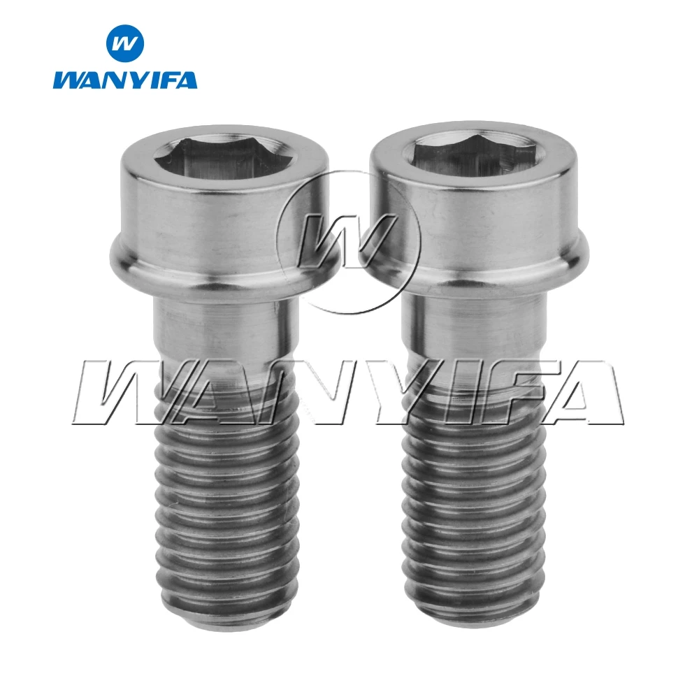 Wanyifa 2pcs Titanium Ti Bolt M10 x 25mm 1.25mm 1.5mm Screws Bolt Fit for DUCATI Brake Caliper
Wanyifa 2pcs Titanium Ti Bolt M10 x 25mm 1.25mm 1.5mm Screws Bolt Fit for DUCATI Brake Caliper