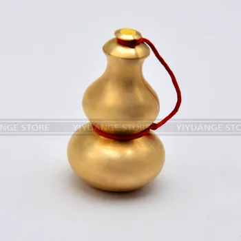 Chinese Feng Shui Open cover Wu Lou Hu Lu Copper Gourd Amulet Brass FOR Protection Good Health
Chinese Feng Shui Open cover Wu Lou Hu Lu Copper Gourd Amulet Brass FOR Protection Good Health