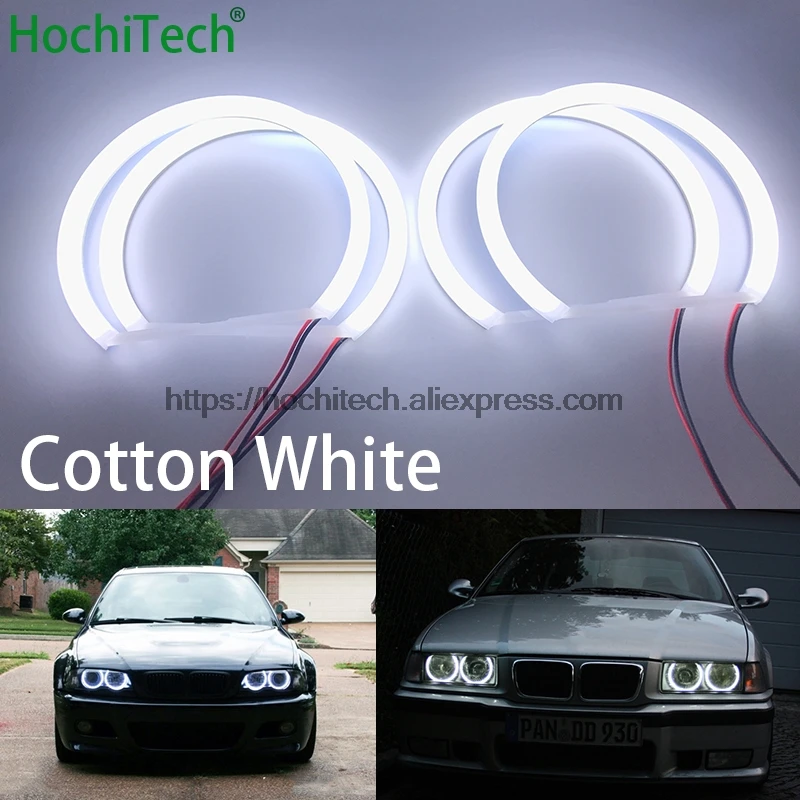 HochiTech For BMW E36 E38 E39 E46 3 5 7 Series Xenon Headlight car styling Milk White light car SMD LED Angel Eyes Halo ring Kit
HochiTech For BMW E36 E38 E39 E46 3 5 7 Series Xenon Headlight car styling Milk White light car SMD LED Angel Eyes Halo ring Kit