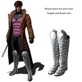 X-Men Gambit Cosplay Boots Cosplay Costume Shoes Adult Men Halloween Christmas Costume Cosplay Accessories Male Custom Made
X-Men Gambit Cosplay Boots Cosplay Costume Shoes Adult Men Halloween Christmas Costume Cosplay Accessories Male Custom Made