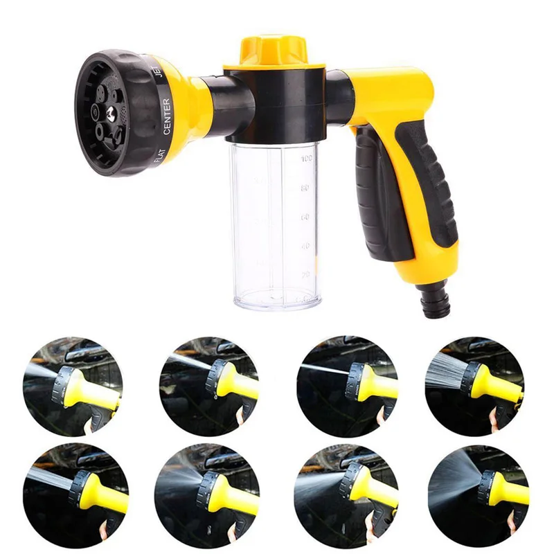 Multifunction Plastic Nozzles Garden Water tool Soap Dispenser Jet High Pressure Watering Tools HG99
Multifunction Plastic Nozzles Garden Water tool Soap Dispenser Jet High Pressure Watering Tools HG99