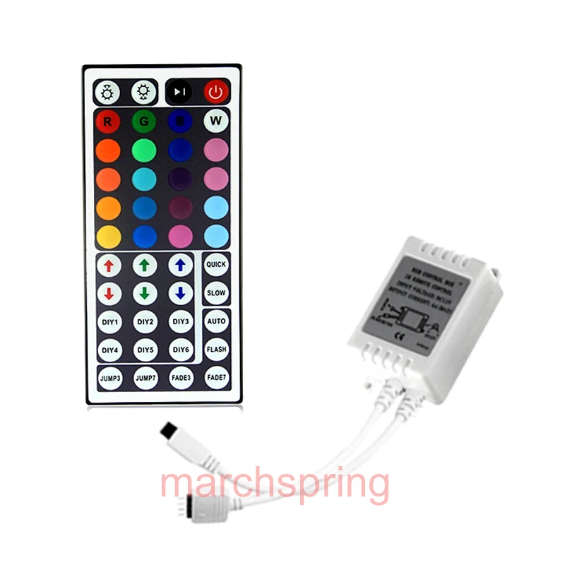 44key infrared controller RGB LED Strip 44 Keys IR Remote Controller for 5050 Free Shipping
44key infrared controller RGB LED Strip 44 Keys IR Remote Controller for 5050 Free Shipping