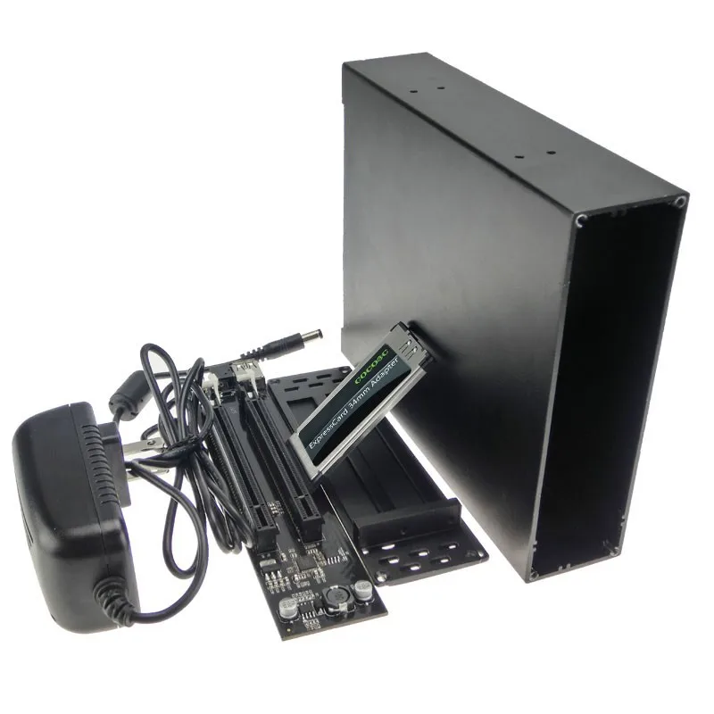 expresscard 34 to dual pci-e 16x riser card