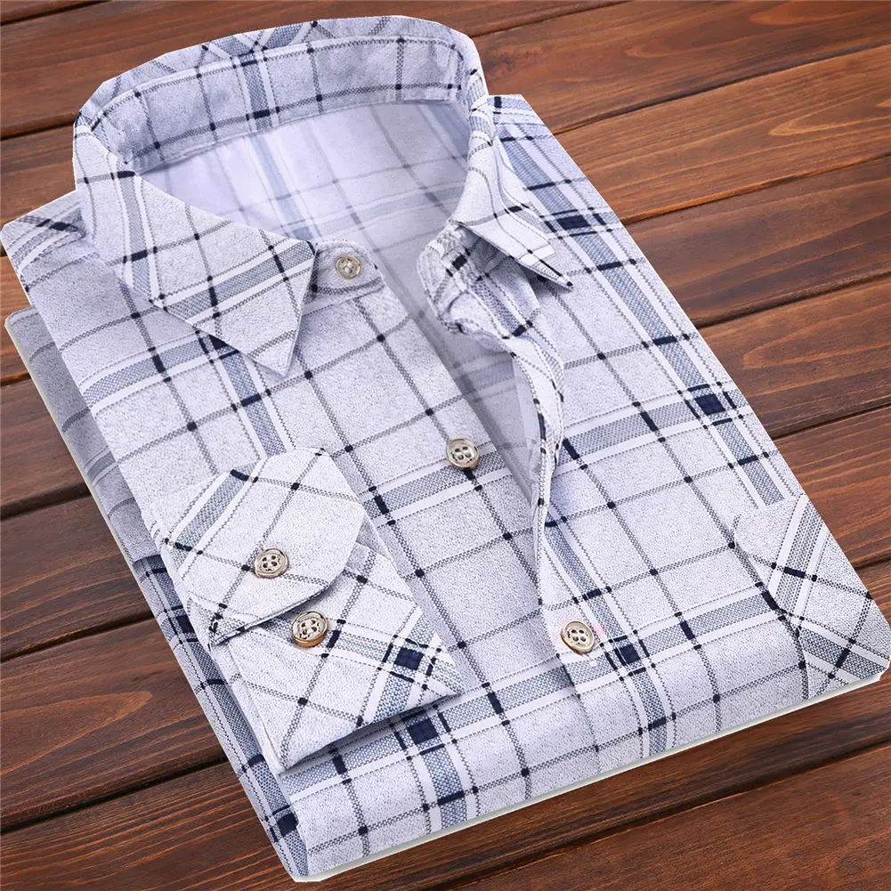 Plaid Shirt 2019 New Autumn Winter Flannel Red Checkered Shirt Men Shirts Long Sleeve Chemise Homme Cotton Male Check Shirts
Plaid Shirt 2019 New Autumn Winter Flannel Red Checkered Shirt Men Shirts Long Sleeve Chemise Homme Cotton Male Check Shirts