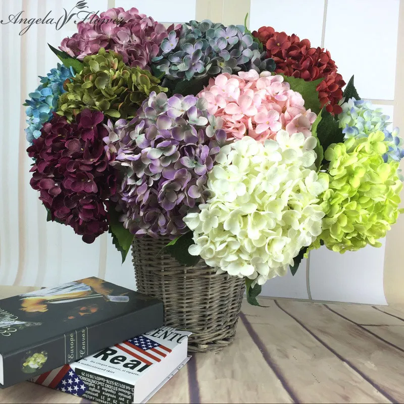 Europe Retro style full petals artificial hydrangea flower ball DIY wedding home Christmas decor flower bouquet 12 colors 6 pcs
Europe Retro style full petals artificial hydrangea flower ball DIY wedding home Christmas decor flower bouquet 12 colors 6 pcs
