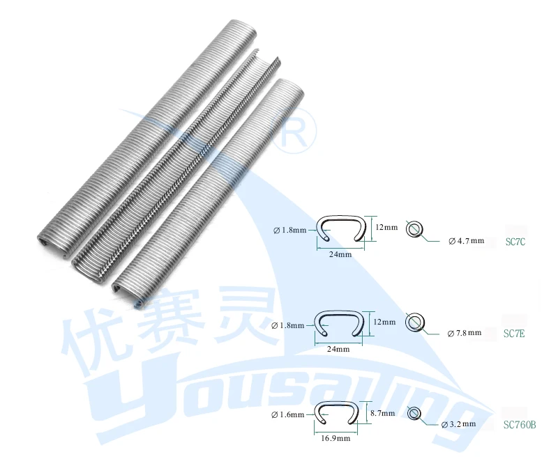 10000PCS/18000PCS C-type Nails C Ring Nail for SC7E / SC7C / SC760B Pneumatic Tool Accessories
10000PCS/18000PCS C-type Nails C Ring Nail for SC7E / SC7C / SC760B Pneumatic Tool Accessories