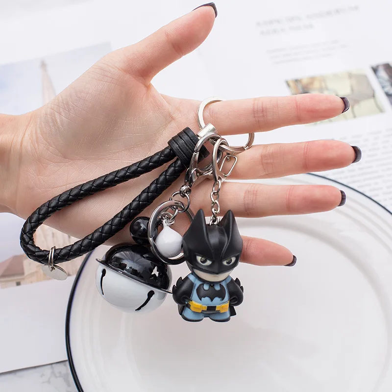 Newest Super heroes Batman Keychain Led Sound Light With Bell Batman Key Chain Bag Pendant Birthday Party Gfit
Newest Super heroes Batman Keychain Led Sound Light With Bell Batman Key Chain Bag Pendant Birthday Party Gfit