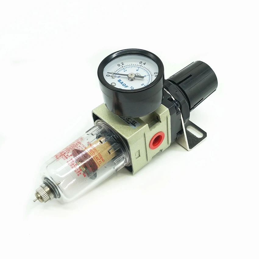 Pneumatic Air Filter Regulator AW2000-02 1/4'' Manual Drain Type Air Treatment Unit
Pneumatic Air Filter Regulator AW2000-02 1/4'' Manual Drain Type Air Treatment Unit
