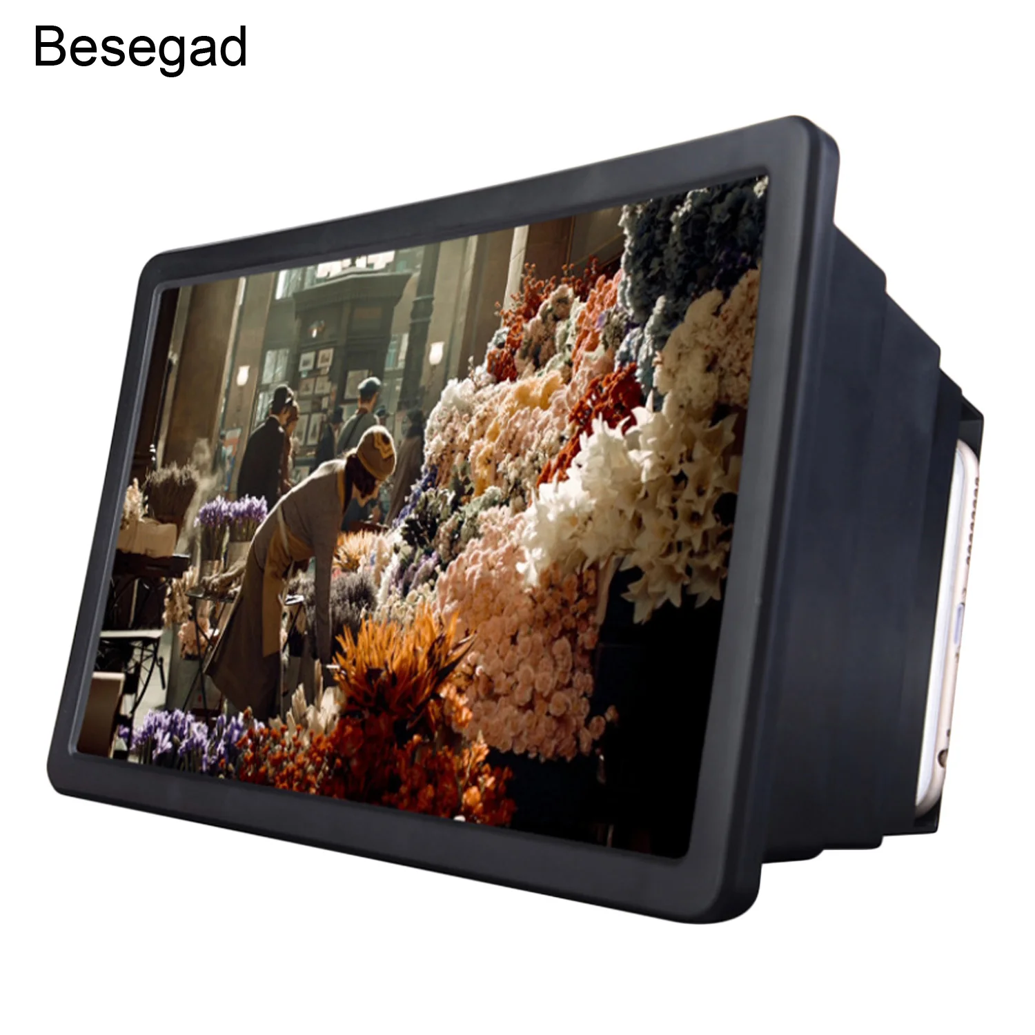 Besegad Enlarger Fully Enclosed Curved Screen Cell Phone Video Display Amplifier Magnifier Magnifying for Home Travel Learning
Besegad Enlarger Fully Enclosed Curved Screen Cell Phone Video Display Amplifier Magnifier Magnifying for Home Travel Learning