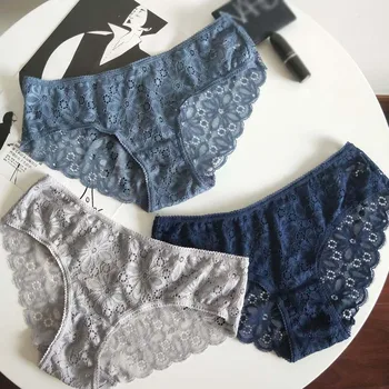 Soft Comfortable Breathable Summer Low-Rise Knickers Hollow Briefs Ultra Thin Underwear Lace Panties Lady Sleepwear
Soft Comfortable Breathable Summer Low-Rise Knickers Hollow Briefs Ultra Thin Underwear Lace Panties Lady Sleepwear