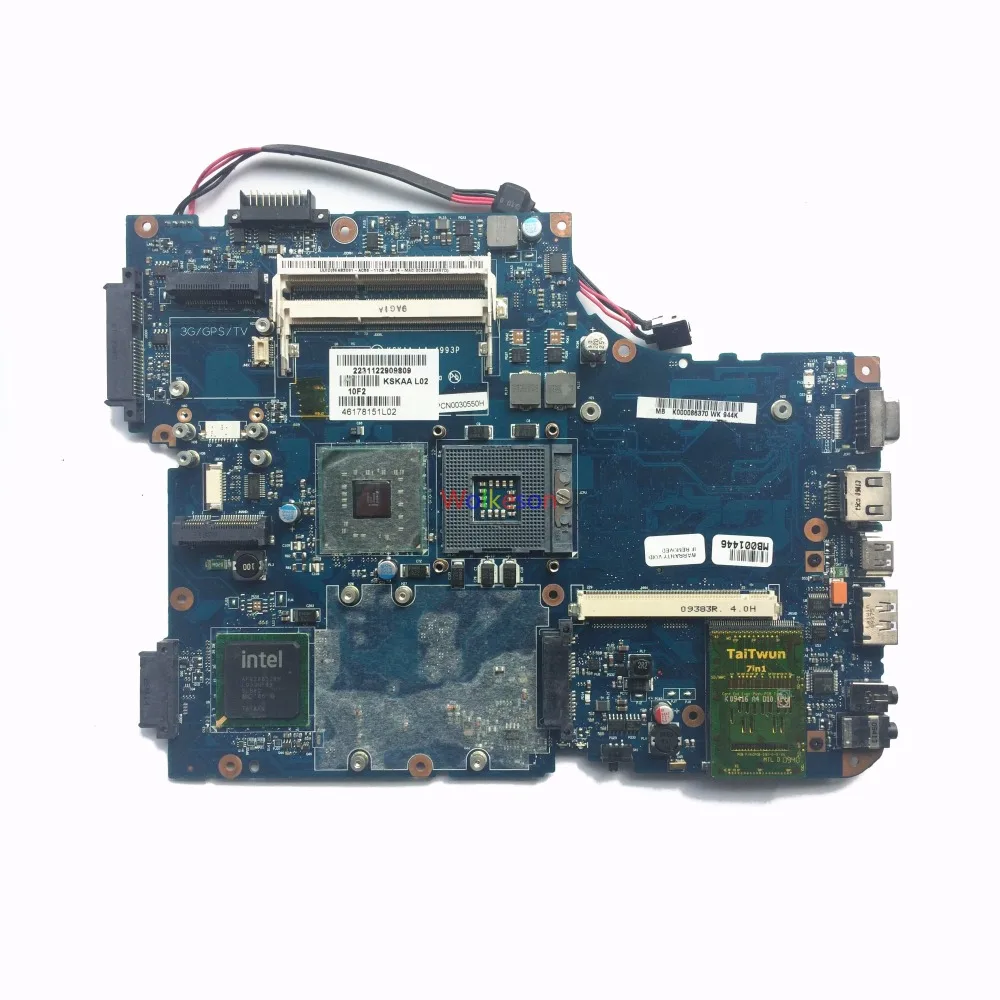SHELI FOR Toshiba A500 Laptop Motherboard K000086370 KSKAA LA-4993P DDR3 Test Oke
SHELI FOR Toshiba A500 Laptop Motherboard K000086370 KSKAA LA-4993P DDR3 Test Oke