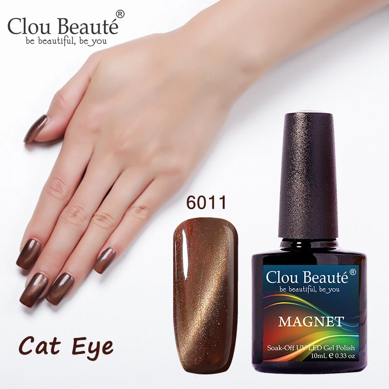 Clou Beauty 10ml Cat Eye Gel Nail Polish Semi Permanent UV Varnish Gel Paint For Nail Design Soak Off Purple Red Blue Nail Art
Clou Beauty 10ml Cat Eye Gel Nail Polish Semi Permanent UV Varnish Gel Paint For Nail Design Soak Off Purple Red Blue Nail Art