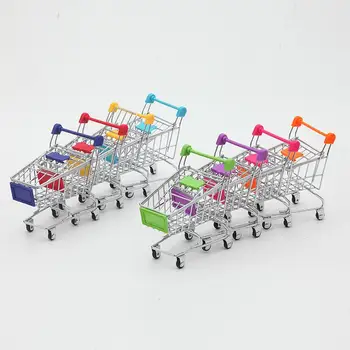 Mini Supermarket Hand Trolleys Mini Shopping Cart Desktop Decoration Storage Phone Holder Baby Toy LX4331
Mini Supermarket Hand Trolleys Mini Shopping Cart Desktop Decoration Storage Phone Holder Baby Toy LX4331