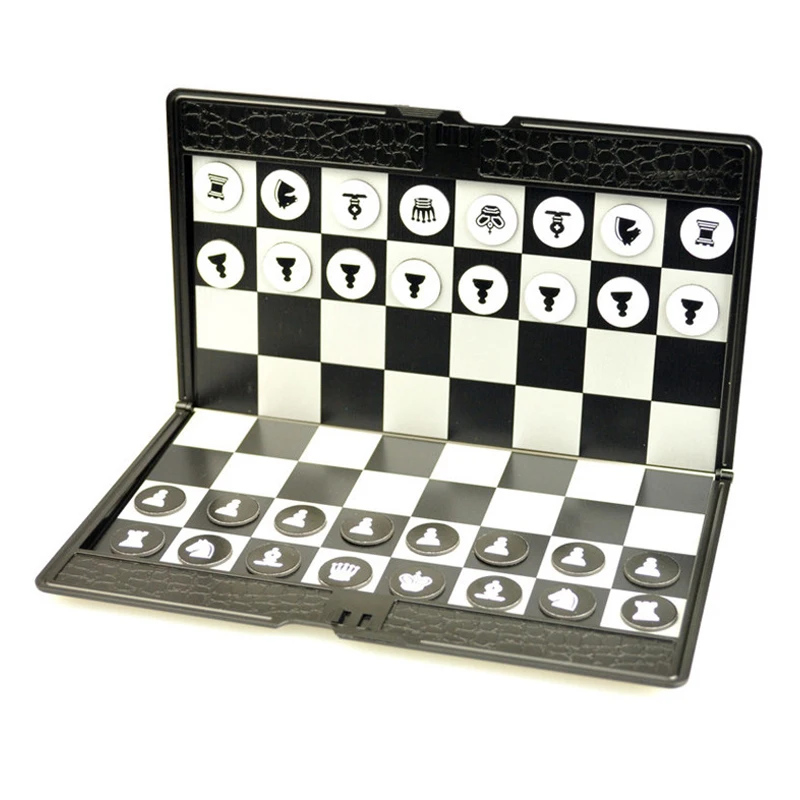 Mini wallet type 20x17cm Folding Board Magnetic Portable Chess Checkers Set Traveler Plane Easy to Carry
Mini wallet type 20x17cm Folding Board Magnetic Portable Chess Checkers Set Traveler Plane Easy to Carry