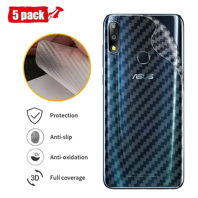 5pcs For Asus Zenfone Max Pro M2 ZB631KL Carbon Fiber Soft Back Screen Protector Sticker Full Cover Protective Film For 631kl
5pcs For Asus Zenfone Max Pro M2 ZB631KL Carbon Fiber Soft Back Screen Protector Sticker Full Cover Protective Film For 631kl