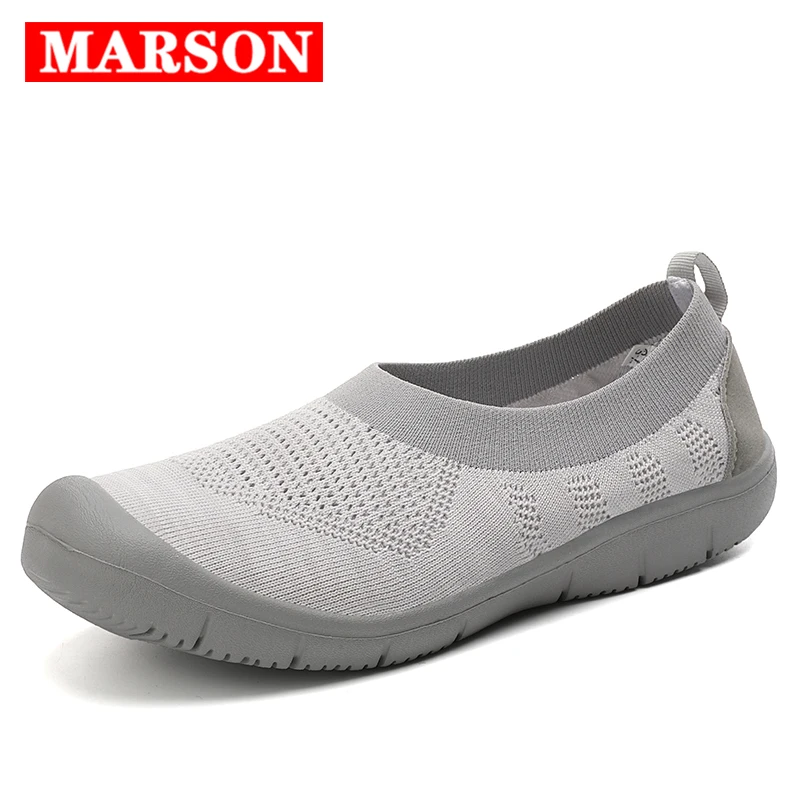 MARSON Summer Women Sneakers Flats Slip on breathable Nurse Shoes Healthy Sport old People For Walking Autumn Lady Casual Shoes
MARSON Summer Women Sneakers Flats Slip on breathable Nurse Shoes Healthy Sport old People For Walking Autumn Lady Casual Shoes