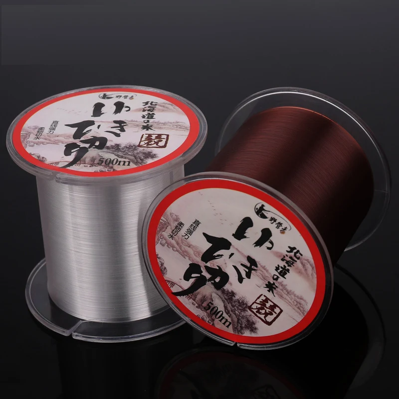 Nylon Line Super Strong Nylon Fishing Line 500M sink rings sea horse Ocean Rock Fshing Floating Line fishing lead line
Nylon Line Super Strong Nylon Fishing Line 500M sink rings sea horse Ocean Rock Fshing Floating Line fishing lead line