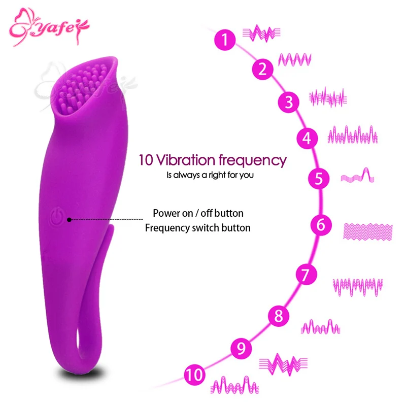 10 Speed G spot vibrator Oral Sex vibrator Clit Stimulation electric vibrating dildo Sex toy for couples sex toy for Women 3