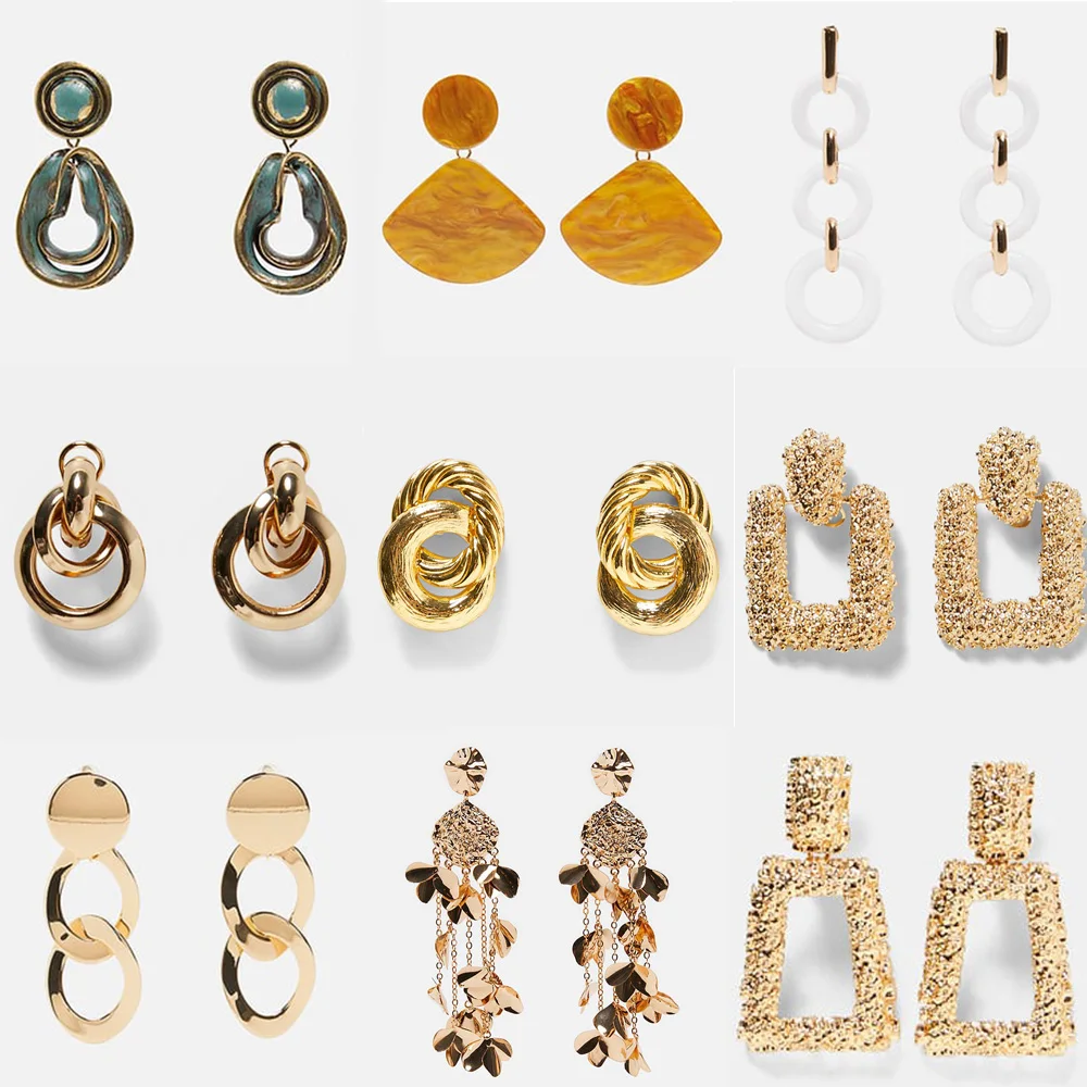 Best lady 2019 New Vintage ZA Drop Earrings Jewelry Earrings for Women Metal Resin Ethnic Statement Dangle Earrings Party Bijoux
Best lady 2019 New Vintage ZA Drop Earrings Jewelry Earrings for Women Metal Resin Ethnic Statement Dangle Earrings Party Bijoux