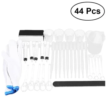 44pcs Plastic Epoxy Tools Kit Measuring Cup Spoon Suction Tube Mixing Stick Set Glue Tools for Handmade DIY Crafts
44pcs Plastic Epoxy Tools Kit Measuring Cup Spoon Suction Tube Mixing Stick Set Glue Tools for Handmade DIY Crafts