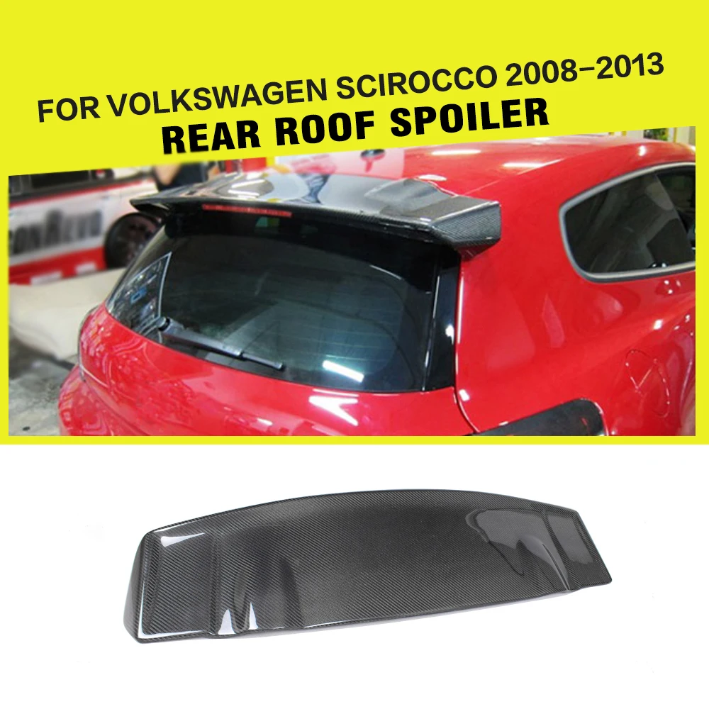 Carbon Fiber Rear Trunk Roof Lip Wing Window Spoiler for Volkswagen VW Scirocco 2008 - 2013 Car Styling
Carbon Fiber Rear Trunk Roof Lip Wing Window Spoiler for Volkswagen VW Scirocco 2008 - 2013 Car Styling