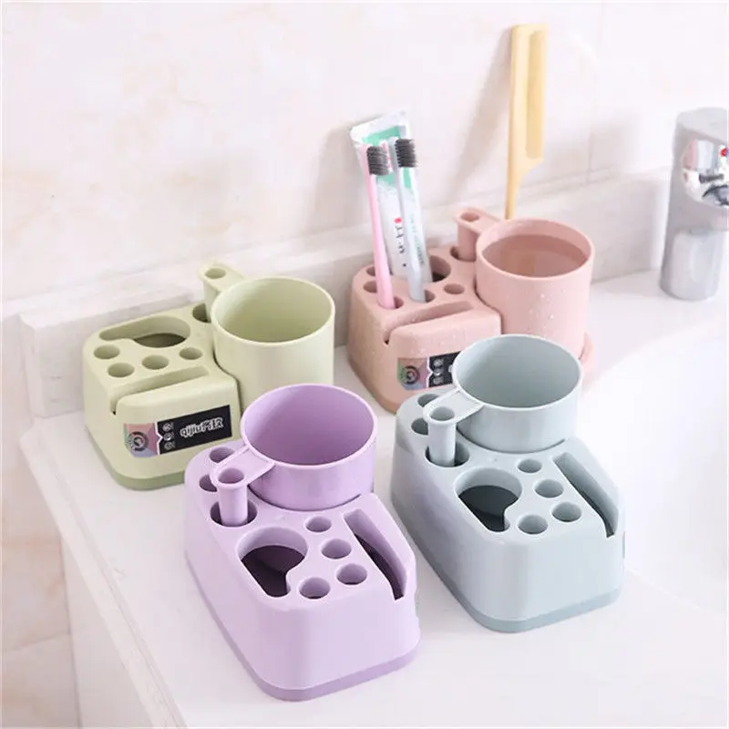 Bathroom Toothbrush Cup Holder Tooshpaste Storage Cup Set Couple Combination Suits Bath Wash Set Family Household Accessories
Bathroom Toothbrush Cup Holder Tooshpaste Storage Cup Set Couple Combination Suits Bath Wash Set Family Household Accessories