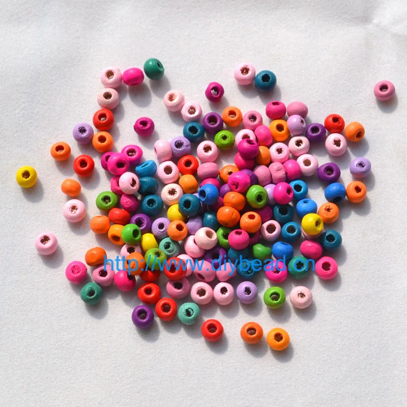 500pcs In A Lot DIY Jewelry Findings 5*6MM Round Shape Beads Mix Color Wooden Beads Bracelet Department
500pcs In A Lot DIY Jewelry Findings 5*6MM Round Shape Beads Mix Color Wooden Beads Bracelet Department