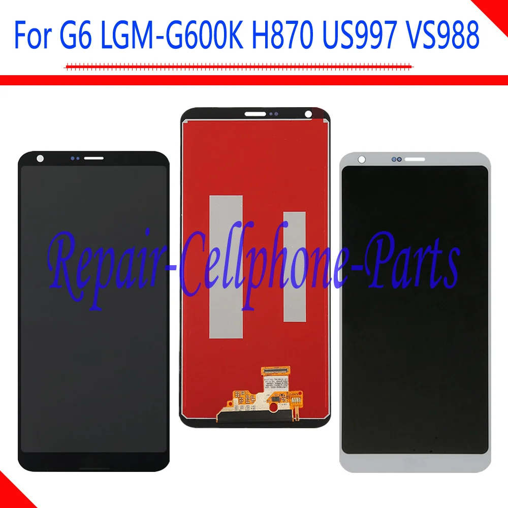 New Full LCD display + Touch screen digitizer assembly For LG G6 LGM-G600K LGM-G600L LGM-G600S LG-H870 H870 US997 VS988
New Full LCD display + Touch screen digitizer assembly For LG G6 LGM-G600K LGM-G600L LGM-G600S LG-H870 H870 US997 VS988