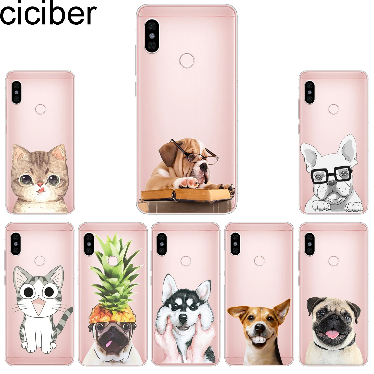 ciciber Phone Case for Xiaomi Mix Max 3 2 2s Soft Back Cover for Xiaomi Mi A2 9 8 6 5 F1 A1 5X 6X 5c 5s Lite Plus Pro SE Dog Cat
ciciber Phone Case for Xiaomi Mix Max 3 2 2s Soft Back Cover for Xiaomi Mi A2 9 8 6 5 F1 A1 5X 6X 5c 5s Lite Plus Pro SE Dog Cat