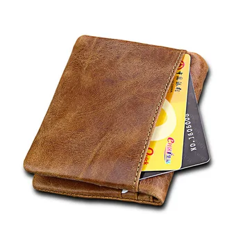 RFID Blocking Men Wallets Vintage Cow Genuine Leather Wallet Male Handmade Custom Dollar Price Coin Purse Short Wallet carteira
RFID Blocking Men Wallets Vintage Cow Genuine Leather Wallet Male Handmade Custom Dollar Price Coin Purse Short Wallet carteira
