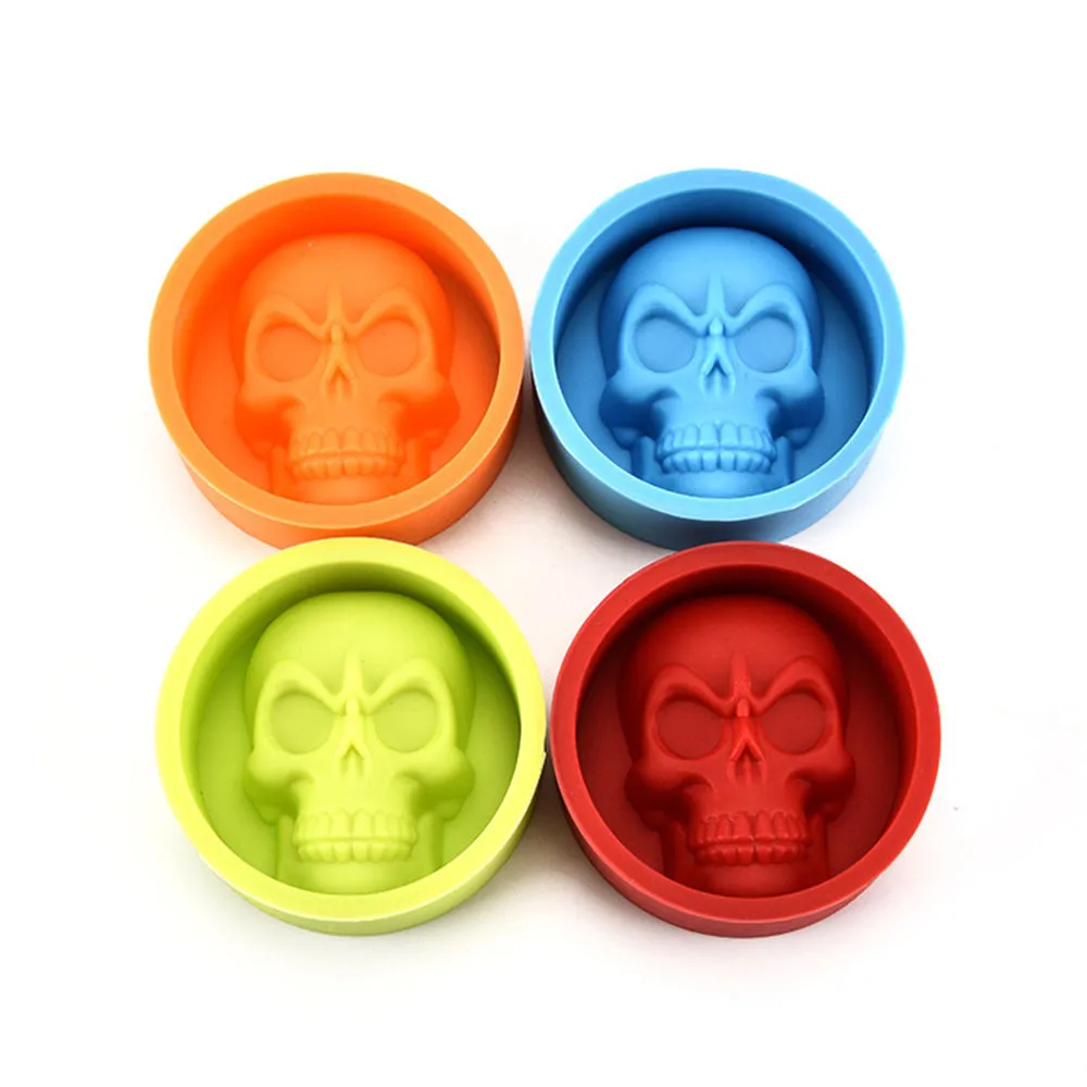 Pop Halloween 3D Skull Silicone Mold Chocolate Fondant Cake Making Baking Mould Tool Kitchen Baking Scraper 1pc
Pop Halloween 3D Skull Silicone Mold Chocolate Fondant Cake Making Baking Mould Tool Kitchen Baking Scraper 1pc