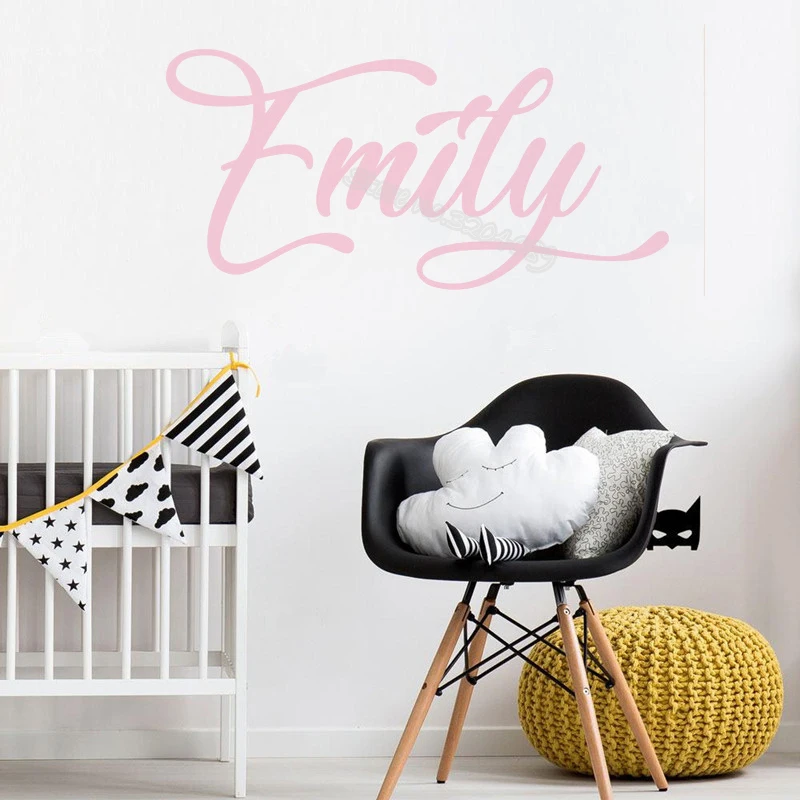 Personalized Custom Name Wall Sticker Kids Name Monogram Wall Decal Removable Vinyl Nursery Girls bedroom home Decor mural EB488
Personalized Custom Name Wall Sticker Kids Name Monogram Wall Decal Removable Vinyl Nursery Girls bedroom home Decor mural EB488