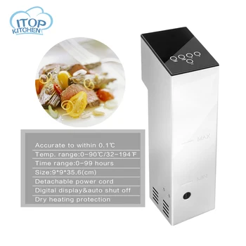ITOP Electric Sous Vide Digital LED Screen Immersion Circulator Meat Beef Pork Cooker AU/UK/EU/UL plug
ITOP Electric Sous Vide Digital LED Screen Immersion Circulator Meat Beef Pork Cooker AU/UK/EU/UL plug