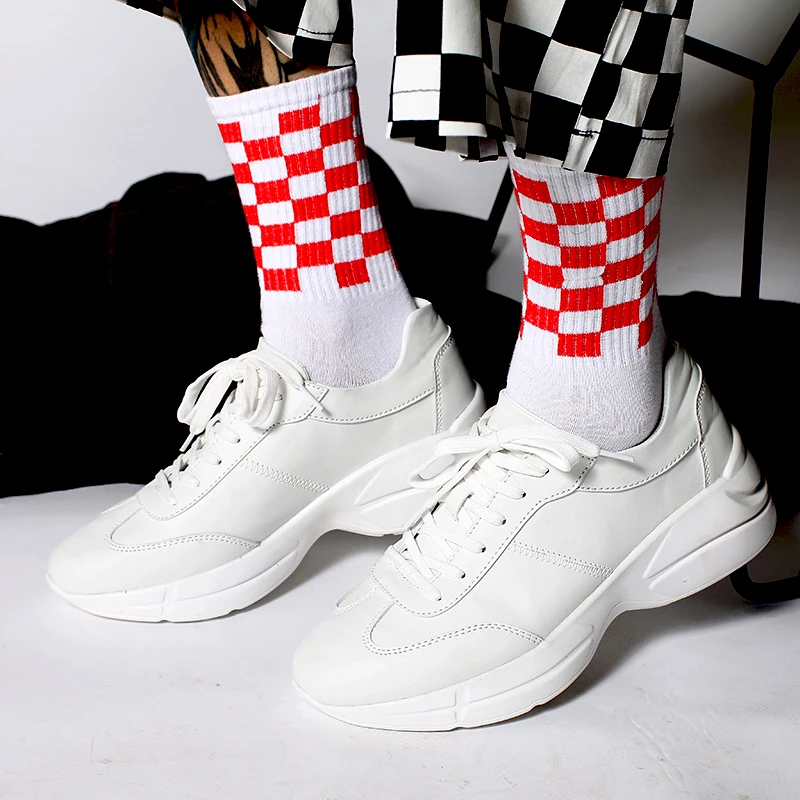 Fashion Comfortable Leather Casual Shoes for Men Height Increasing Sneakers Spring Summer Leisure Shoes Male Non-slip Trainers
Fashion Comfortable Leather Casual Shoes for Men Height Increasing Sneakers Spring Summer Leisure Shoes Male Non-slip Trainers