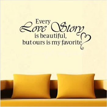 POOMOO Wall Decals Every Love Story is Beautiful Decor vinyl wall decal quote sticker Inspiration home decor
POOMOO Wall Decals Every Love Story is Beautiful Decor vinyl wall decal quote sticker Inspiration home decor