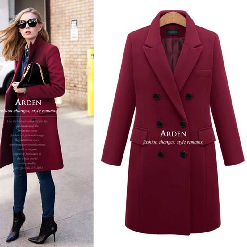 Autumn Winter Suit Blazer Women 2019 Formal Wool Blends Jacket Coat Work Office Lady Long Sleeve Suits &blazer Plus Size 5XL
Autumn Winter Suit Blazer Women 2019 Formal Wool Blends Jacket Coat Work Office Lady Long Sleeve Suits &blazer Plus Size 5XL