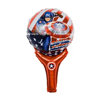 wholesale 50pcs/lot United States captain of the hand-stick aluminum balloon hero balloon party supplies theme hotel decoration
wholesale 50pcs/lot United States captain of the hand-stick aluminum balloon hero balloon party supplies theme hotel decoration
