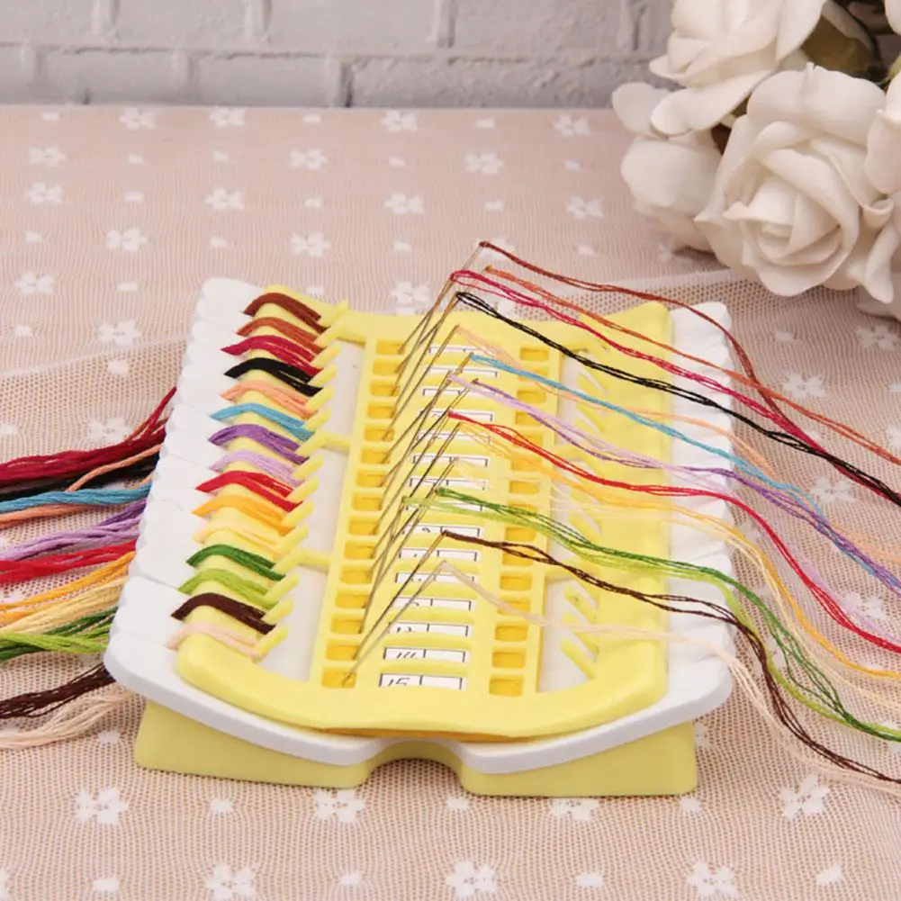 Cross Stitch Row Line Tool Yarn Floss Tread Organizer Sewing Needle Holder 50 Positions Cross Stitch Accessory
Cross Stitch Row Line Tool Yarn Floss Tread Organizer Sewing Needle Holder 50 Positions Cross Stitch Accessory