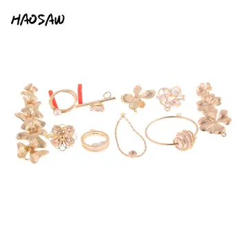 HAOSAW Choose 4Pcs/Lot Genuine Gold Plating Charm/Multi Shapes/DIY Jewelry Making/HandMade/Earring Findings/Fine Jewelry
HAOSAW Choose 4Pcs/Lot Genuine Gold Plating Charm/Multi Shapes/DIY Jewelry Making/HandMade/Earring Findings/Fine Jewelry