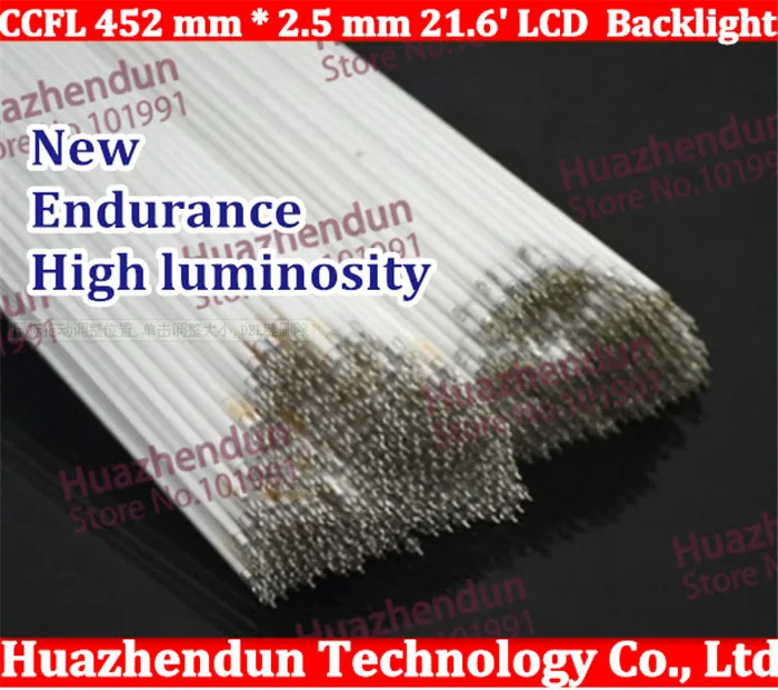 New Supper Light CCFL 452/453 mm * 2.4mm 21.5'/21.6' LCD Backlight Lamp 10pcs/lot 452 /453x 2.4 mm Free shipping
New Supper Light CCFL 452/453 mm * 2.4mm 21.5'/21.6' LCD Backlight Lamp 10pcs/lot 452 /453x 2.4 mm Free shipping