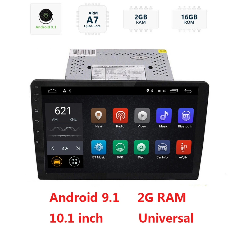 Car Radio Android 9.1 10.1 Inch 2DIN Auto GPS Stereo Mp5 Player Bluetooth Wifi Autoradio Universal 2 Din Multimedia audio 45
Car Radio Android 9.1 10.1 Inch 2DIN Auto GPS Stereo Mp5 Player Bluetooth Wifi Autoradio Universal 2 Din Multimedia audio 45