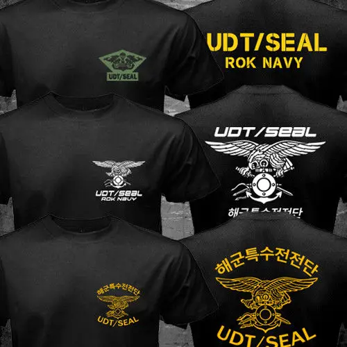 Новые футболки с надписью Республика Южная Корея военно-морские удт/Морские