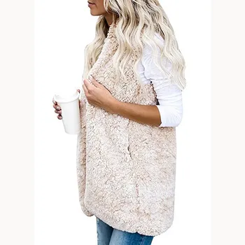 Sexy Women Vest Winter Hooded Coat Outwear Solid Casual Zip Up Warm Cardigan Coat Fashion Female Girls Teddy Vest
Sexy Women Vest Winter Hooded Coat Outwear Solid Casual Zip Up Warm Cardigan Coat Fashion Female Girls Teddy Vest