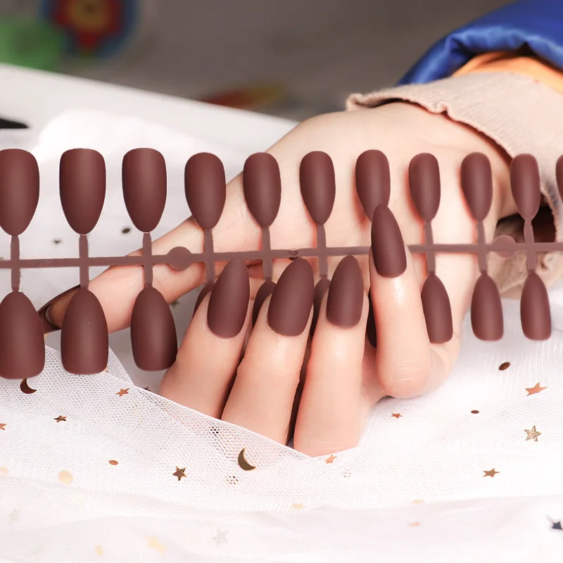 Fake Nails Matte False nail 24pcs Detachable tips for Nail Extension Manicure Art press on Fake False Nails
Fake Nails Matte False nail 24pcs Detachable tips for Nail Extension Manicure Art press on Fake False Nails