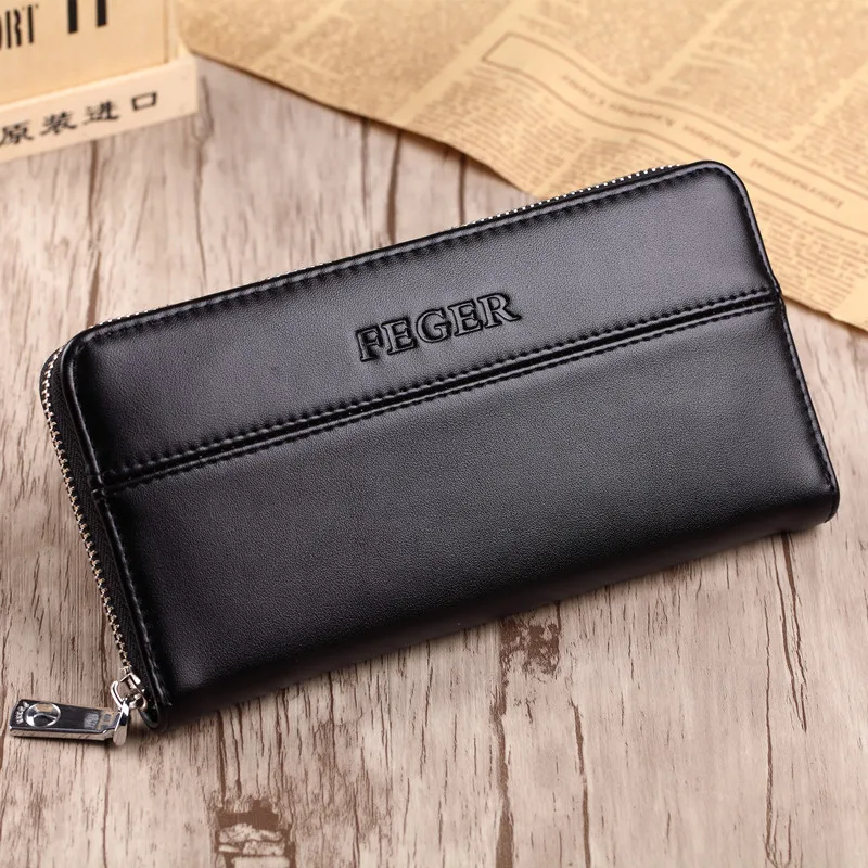 Genuine Leather Vintage men wallet Leather Long type men's clutch wallets card holder
Genuine Leather Vintage men wallet Leather Long type men's clutch wallets card holder