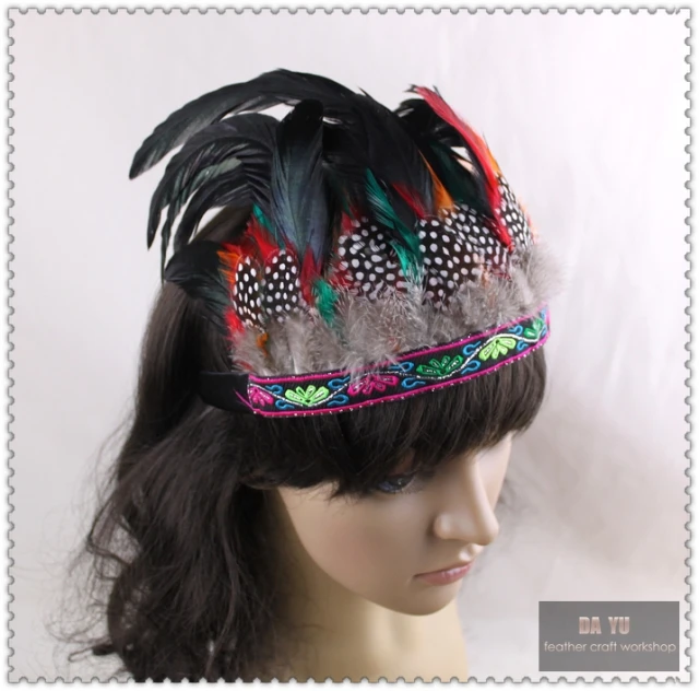 Fashion Raves Indian Style Feather Headdress Hair Band Festival Hair Feather Headband for Girl Performance Show Hair Accessories
Fashion Raves Indian Style Feather Headdress Hair Band Festival Hair Feather Headband for Girl Performance Show Hair Accessories