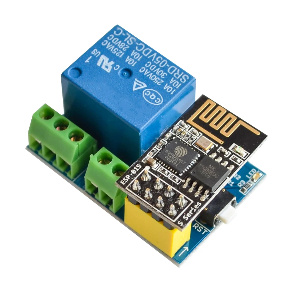 ESP8266 5V WiFi relay module Things smart home remote control switch phone APP ESP-01
ESP8266 5V WiFi relay module Things smart home remote control switch phone APP ESP-01
