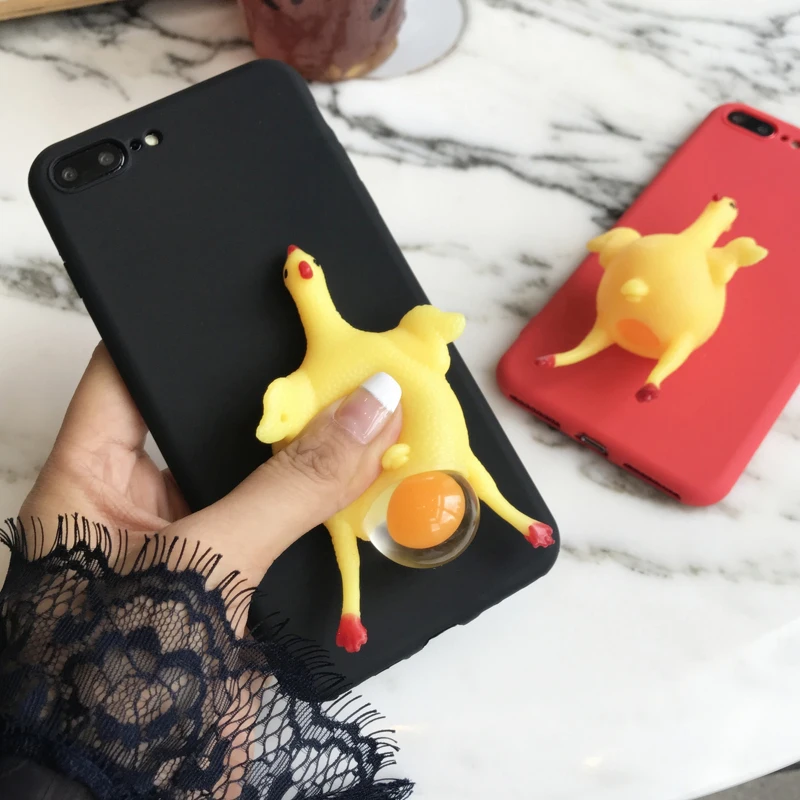 SIKAI 3D Case for iPhone 6 7 Case for iPhone X Screaming chicken Hen Lay Eggs Case Cover for iPhone 8 8 plus Phone Case Soft TPU
SIKAI 3D Case for iPhone 6 7 Case for iPhone X Screaming chicken Hen Lay Eggs Case Cover for iPhone 8 8 plus Phone Case Soft TPU