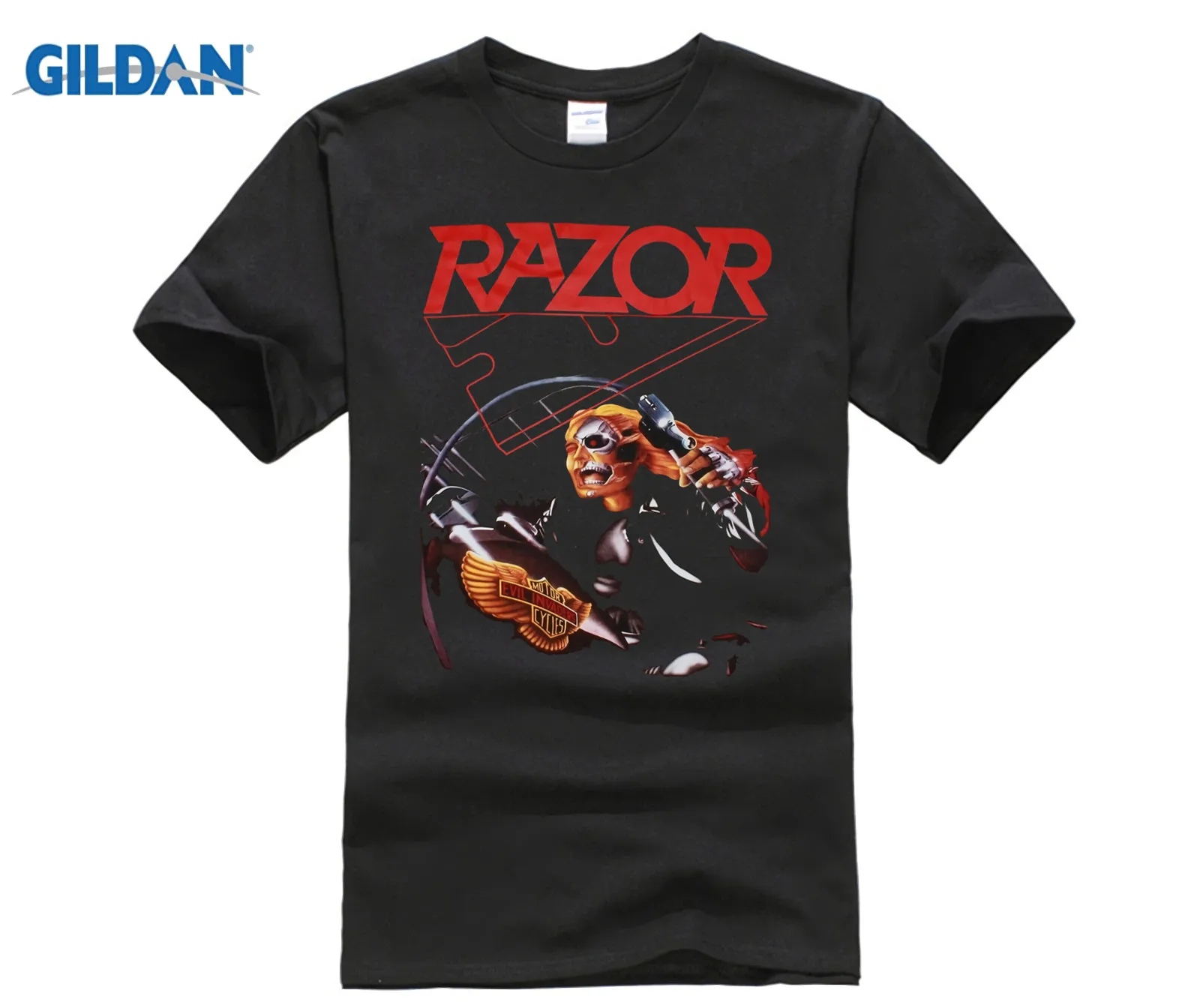 RAZOR EVIL INVADERS THRASH SPEED METAL BAND SACRIFICE RAVEN NEW BLACK T-SHIRT 100% Cotton O-Neck Short Sleeve T Shirt
RAZOR EVIL INVADERS THRASH SPEED METAL BAND SACRIFICE RAVEN NEW BLACK T-SHIRT 100% Cotton O-Neck Short Sleeve T Shirt